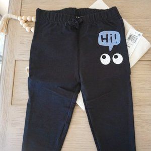 Baby, Toddler Black Pants, Sweat pants, Toddler Joggers, For 18 - 24 Months